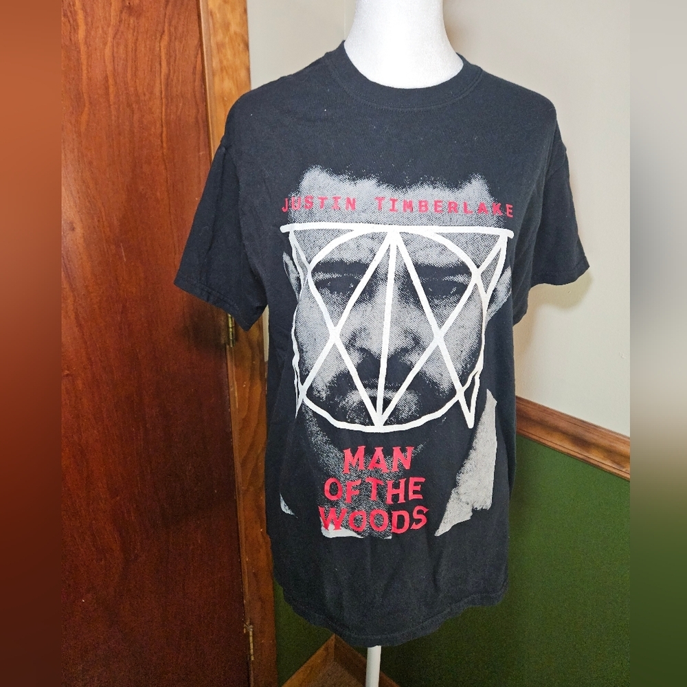 Justin Timberlake Man of the woods tour tshirt size medium